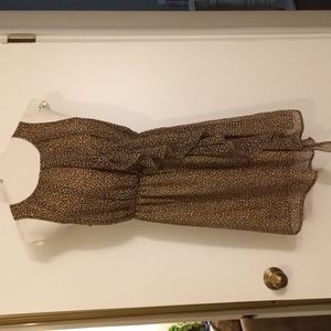 H&M Animal print sleeveless dress